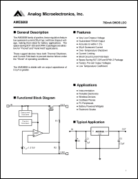 Click here to download AME8808LECS Datasheet