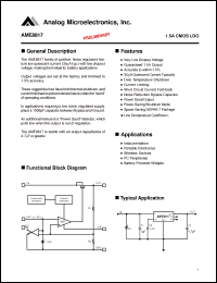 Click here to download AME8817 Datasheet