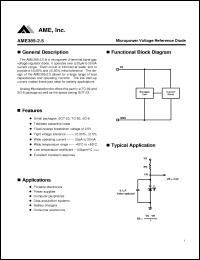 Click here to download AME385DEHAZ Datasheet