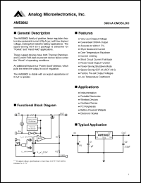 Click here to download AME8802 Datasheet