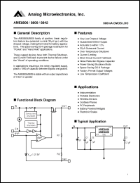 Click here to download AME8806 Datasheet