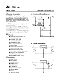 Click here to download AME8834BEIV330Z Datasheet