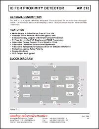 Click here to download AM313 Datasheet