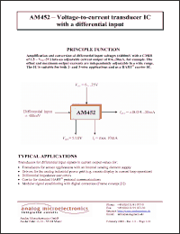 Click here to download AM452 Datasheet