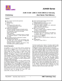 Click here to download A29400UV-90 Datasheet