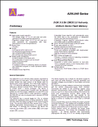 Click here to download A29L040L-70 Datasheet