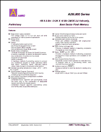 Click here to download A29L800TG-70 Datasheet