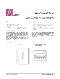 Click here to download LP62E16128AU-70 Datasheet