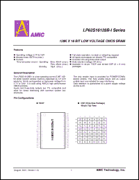 Click here to download LP62S16128BU-55LLI Datasheet