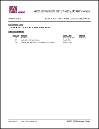 Click here to download A23L93162V-70 Datasheet