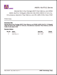 Click here to download A82DL1622UG-70 Datasheet