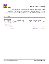 Click here to download A82DL3234UG-70F Datasheet