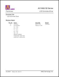 Click here to download A31W65132 Datasheet