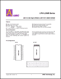 Click here to download LP61L256BS-12 Datasheet