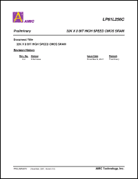 Click here to download LP61L256CS-12 Datasheet