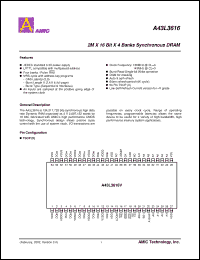 Click here to download A43L3616 Datasheet