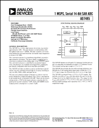 Click here to download AD7485BST Datasheet