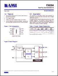Click here to download FS6284-01 Datasheet