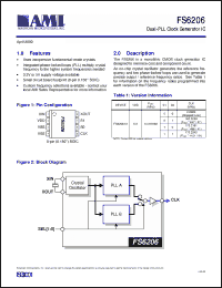 Click here to download FS6206-01 Datasheet