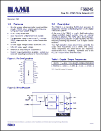 Click here to download FS6245-01 Datasheet