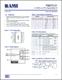 Click here to download FS6070-01 Datasheet