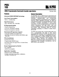 Click here to download PEEL153P30 Datasheet