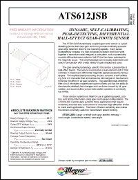 Click here to download ATS612 Datasheet