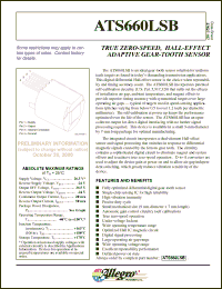 Click here to download ATS660LSB Datasheet