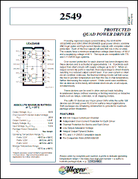 Click here to download UDK2549 Datasheet