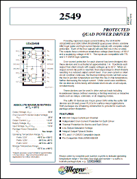 Click here to download UDQ2549B Datasheet