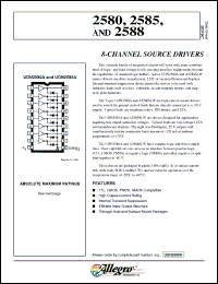 Click here to download A2580 Datasheet