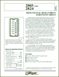 Click here to download ULQ2804LW Datasheet