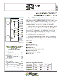 Click here to download UDN2878 Datasheet