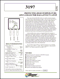 Click here to download A3196 Datasheet