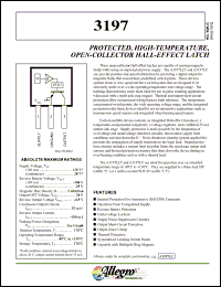 Click here to download A3196LLT Datasheet