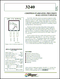 Click here to download A3240 Datasheet