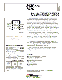 Click here to download UDN3625 Datasheet
