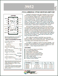 Click here to download A3952SLB Datasheet
