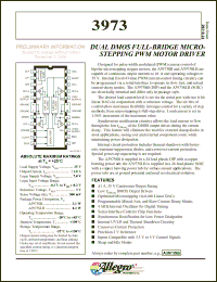 Click here to download A3973SB Datasheet