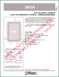 Click here to download SCL5616HW Datasheet