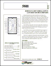 Click here to download UCN5811 Datasheet