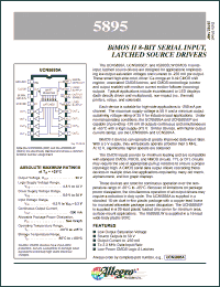 Click here to download UCN5895A Datasheet