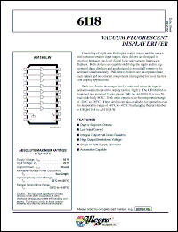 Click here to download A6118 Datasheet