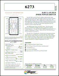 Click here to download A6273 Datasheet