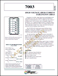 Click here to download ULN7003 Datasheet