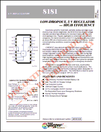 Click here to download A8181SLB Datasheet