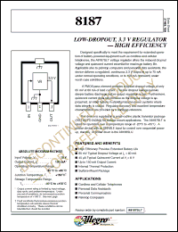 Click here to download A8187SLT Datasheet