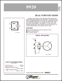 Click here to download A8920 Datasheet