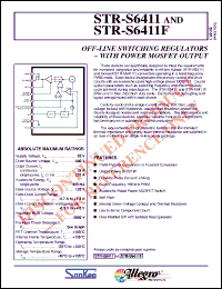 Click here to download STR-S6411F Datasheet