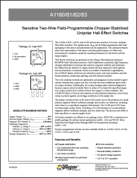 Click here to download A1180LUA Datasheet